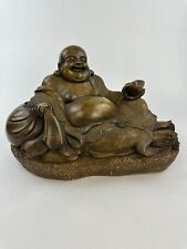 Laughing Happy Bronze Chinese Buddha Statue Decor Figurine By Gary Apsit 14