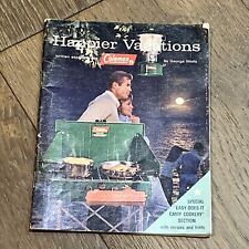 Vtg 1965 Happier Vacations Camping Booklet by George Wells written for Coleman picture