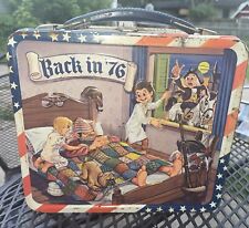 Vintage 1976 Back In '76 Lunchbox No Thermos picture