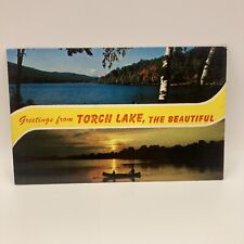 Postcard Greetings From Torch Lake, The Beautiful Michigan  picture