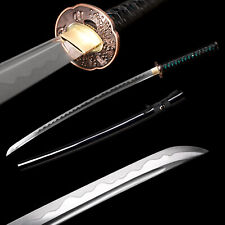 Hand Polished Full Tang 1095 Steel Katana Razor Sharp Japanese Samurai Sword picture
