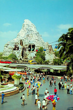 Disneyland Matterhorn Mountain Post Card - Undated picture