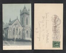 1907 UNIVERSALIST CHURCH MIDDLETOWN NY UDB UNDIVIDED BACK POSTCARD picture