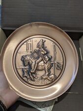 Norman Rockwell Copper Collector Plate, Yankee Doodle 1978, #1109 picture