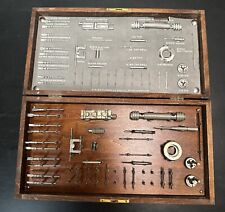 19th century antique dentist dental tool kit With Original Wood Box Very Rare picture