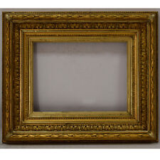 Ca.1900 Old wooden frame decorative original condition Internal: 13.5x10.4 in picture