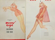 True Magazine Petty Girl Calender 1948 w/ Original Envelope (Excellent) ~ 703AQ picture