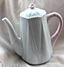 Shelley Blue & Pink Coffee Pot picture