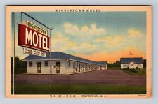 Hightstown NJ-New Jersey, Hightstown Motel, Rt 130 Advertising, Vintage Postcard picture