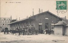 CPA 50 NORMANDY Channel - SAINT-LO La Gare - Hôtel de l'Univers - travellers 1910 picture