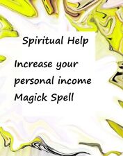 X3 Increase your personal income  - Spiritual Help - Pagan Magick Triple Casting picture