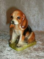 Vintage Ceramic EIN Beagle Puppy Dog Figurine Japan picture