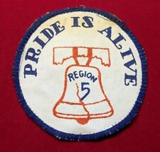 Kansas Pride is Alive Patch for Vest or Shirt - ca. 1970's - 3-1/4 inches dia. picture