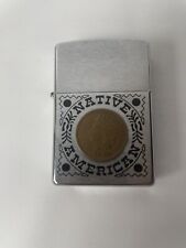 zippo indian head Penny vintage Lighter coin, native american picture