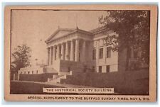 c1910s The Historical Society Building Exterior Buffalo New York NY Postcard picture