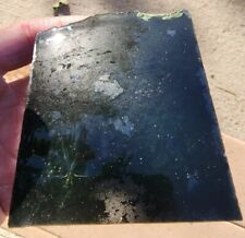  Wyoming JADE Rare Old Stock GREEN/BLACK Cut NEPHRITE Jade (440 grams) picture