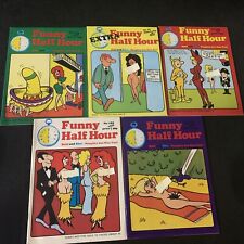 5 Pc Funny Half Hour Extra No. 30 & 4 Others Naughty But Nice Fun  1976-78 EX C picture