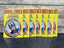 Marvel Comics Captain America #1 Hasbro Marvel 1987–LOT OF 7–MINI picture