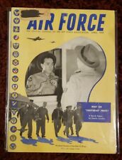AIR FORCE  OFFICIAL Journal of the Air Force April 1950 bagged & board - good picture