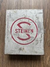 Vintage Steinen Oil Burner Nozzles Metal Carry Case Tool Box picture