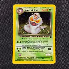 Pokemon Dark Arbok 2/82 Team Rocket Holo Card picture