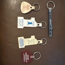 Vintage Keychains Greensboro Nc Lot Of 5 Unique Collectable Rare picture