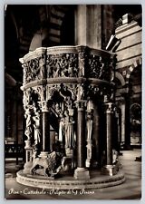 Postcard RPPC Giovananni Pisano sculpture Pulpit of Pisa Cathedral 33 picture