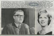 1969 Press Photo Judge Brominski Rules in Case of Mary Jo Kopechne - XXB15359 picture