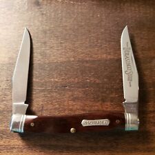 Heritage Schrade+ USA 1983 Everlasting Sharp 7801 Bone Muskrat Knife Near Mint picture