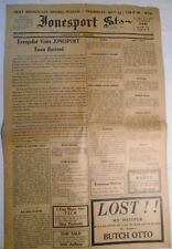 Jonesport Star, April 21, 1930 -  Evangelist visit, etc picture