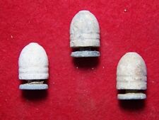 3 Excavated Civil War .58 Cal. Tpye 3 Cleaner Bullets  - Manassas picture