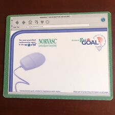pharmaceutical drug promo NORVASC mouse pad 8x6