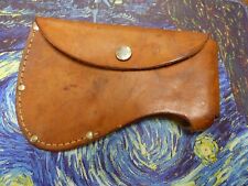 Vintage Plumb Hatchet Small Axe Genuine Leather Sheath Cover picture