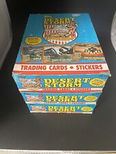 3 x Boxes 1991 TOPPS DESERT STORM WAX PACKS 36ct Per Box picture