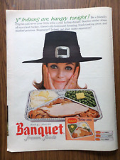 1963 Banquet TV Dinners Ad Turkey Dinner picture