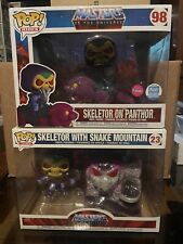 Funko Pop Masters of the Universe Skeletor on Panthor (Flocked) Snake Mountain picture