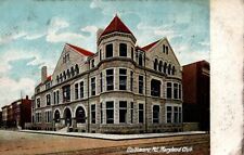 Baltimore Maryland Maryland Club Vintage  Postcard picture