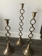 Arteriors Candlesticks Set Candle Holders 19” 16.5” & 13.5” picture