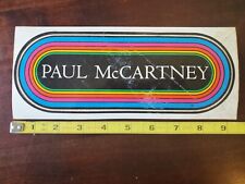 Vintage Paul McCartney sticker picture