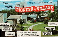 Harold Warp's Pioneer Village-Minden, Nebraska NE-vintage unposted postcard picture
