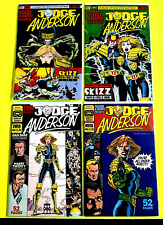 PSI-JUDGE ANDERSON 1 2 9 and 10   Quality Comic VF-NM  FOUR from across the pond picture