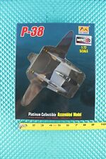 Easy Model 1/72 Scale P-38 Platinum Collectible Assembled Aircraft Model 36433 picture