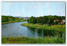 Rzhev Russia Postcard Rest House Named After 10th Garden of Komsomol 1973 picture