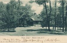MOHONK LAKE NY - Picnic Lodge Postcard - udb (pre 1908) picture