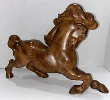 Vintage Rare Horse Figurine Ceramic Signed CLK #642 Collectible Equestrian picture