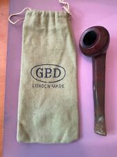 GBD New Standard  London Made Smoking Pipe Green Pouch Vintage England J picture