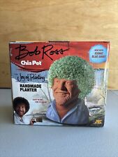 NEW Chia Pet Bob Ross Joy Of Painting Decorative Pottery Terracotta Planter Grow picture