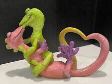 RARE Kitty's Critters Cantrell 8534 Love In Paradise Gecko Figurine picture