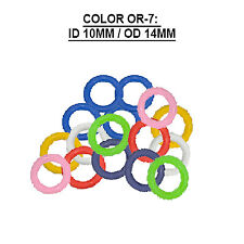 Silicone o-rings in different colors - BAG of 100PCS MIXED picture