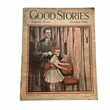 Vintage Good Stories Women's Magazine Oct 1932 Advertising Quack Medicine Tips picture